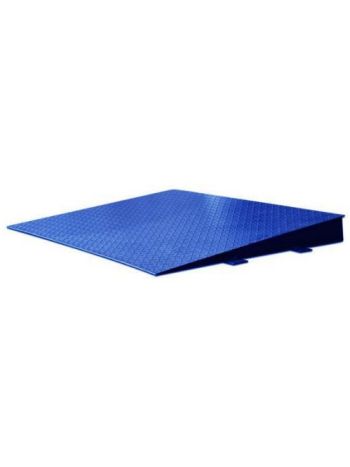 Op- en/of Afrijplaat voor Palletweegschaal (100x63cm)