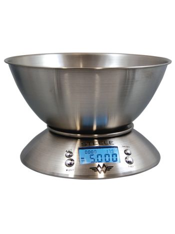 MyWeigh Steele keukenweegschaal 5kg x 1g