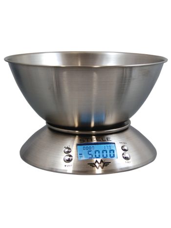 MyWeigh Steele keukenweegschaal 5kg x 1g